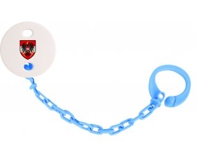 Attache-sucette Austria national football team couleur Bleu turquoise