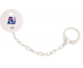 Attache-tétine Iceland national football team couleur Blanc