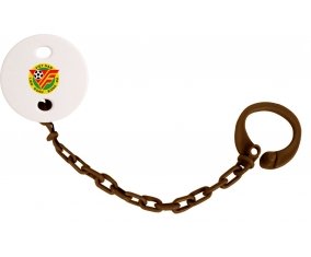 Attache-sucette Vietnam national football team couleur Marron