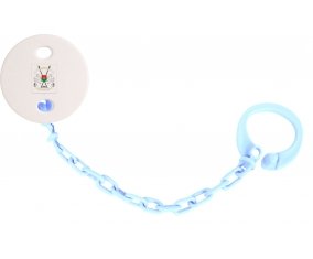 Attache-sucette Burkina Faso national football team couleur Bleu ciel