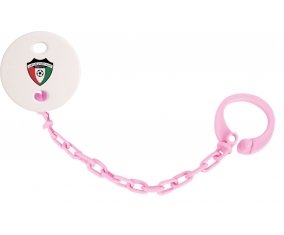 Attache-sucette Kuwait national football team couleur Rose clair