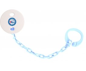 Attache-tetine Philadelphia 76ers couleur Bleu ciel
