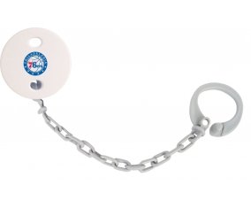 Attache-tetine Philadelphia 76ers couleur Grise