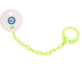Attache-tetine Philadelphia 76ers couleur Verte
