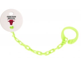 Attache-tétine Chicago Bulls couleur Verte