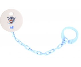 Attache-sucette Oklahoma City Thunder couleur Bleu ciel