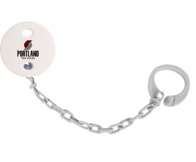 Attache-sucette Portland Trail Blazers couleur Grise