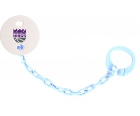 Attache-tétine Sacramento Kings couleur Bleu ciel