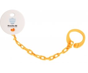 Attache-sucette Racing 92 couleur Orange