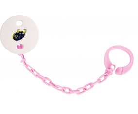 Attache-tetine Munster Rugby couleur Rose clair