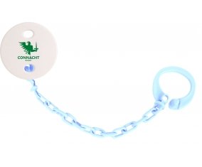 Attache-tétine Connacht Rugby couleur Bleu ciel