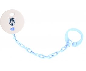 Attache-tétine SU Agen L&G couleur Bleu ciel