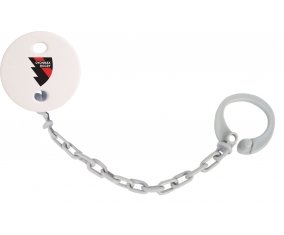 Attache-tetine Oyonnax Rugby couleur Bleu turquoise