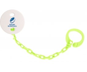 Attache-tetine Romania Rugby XV couleur Verte