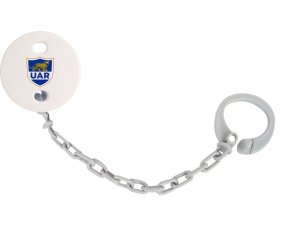 Attache-sucette Argentina Rugby XV couleur Grise