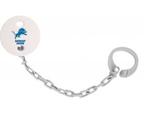 Attache-sucette Detroit Lions couleur Grise