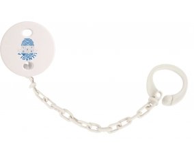 Attache-sucette Empreinte My Identity Honduras couleur Blanc