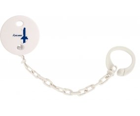 Attache-tetine Finland maps couleur Blanc