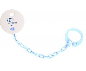 Attache-tetine Greece maps couleur Bleu ciel