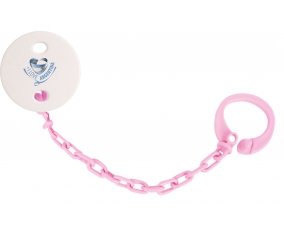 Attache-sucette I Love Argentina couleur Rose clair