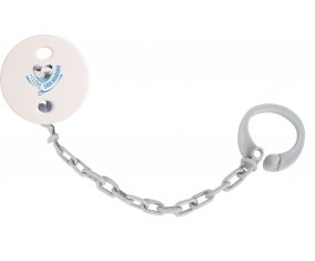 Attache-sucette I Love San Marino couleur Grise