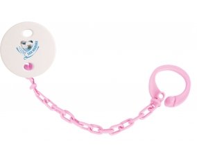 Attache-sucette I Love San Marino couleur Rose clair