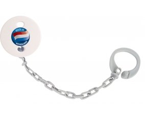 Attache-tétine Made in NETHERLANDS couleur Grise