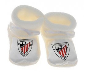 Chausson bébé Athletic Bilbao de couleur Blanc