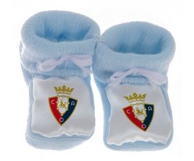 Chausson bébé Club Atlético Osasuna de couleur Bleu