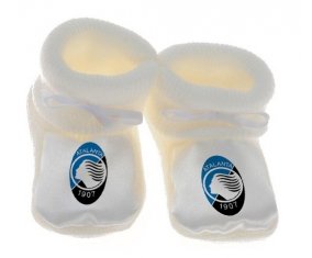 Chausson bébé Atalanta Bergame de couleur Blanc