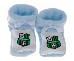 Chausson bébé Unione Sportiva Sassuolo Calcio de couleur Bleu