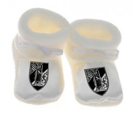 Chausson bébé Vitória Sport Clube de couleur Blanc