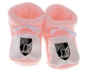 Chausson bébé Vitória Sport Clube de couleur Rose