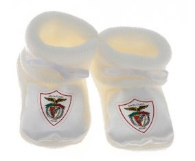 Chausson bébé Clube Desportivo Santa Clara de couleur Blanc