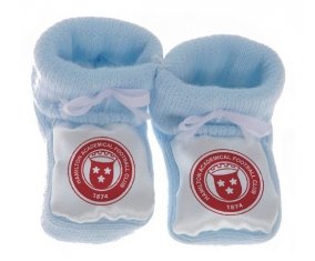 Chausson bébé Hamilton Academical Football Club de couleur Bleu