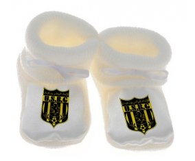 Chausson bébé Union sportive de Ben Guerdane de couleur Blanc