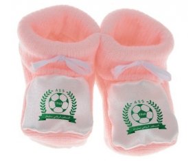 Chausson bébé Avenir sportif de Soliman de couleur Rose