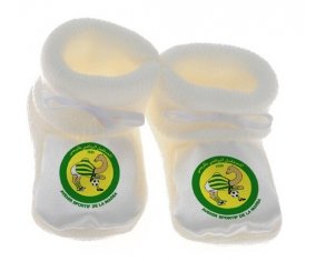 Chausson bébé Avenir sportif de La Marsa de couleur Blanc