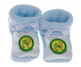Chausson bébé Avenir sportif de La Marsa de couleur Bleu