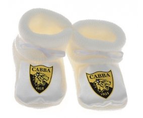 Chausson bébé Chabab Ahly Bordj Bou Arreridj de couleur Blanc