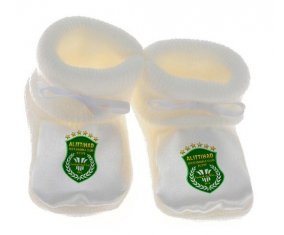 Chausson bébé Ittihad Alexandrie de couleur Blanc