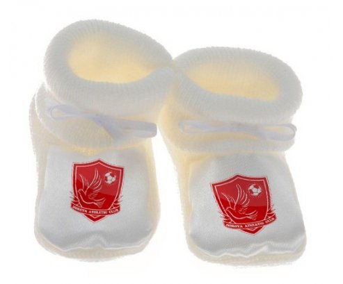 Chausson bébé Horoya Athlétic Club de couleur Blanc