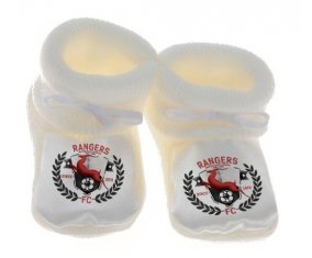 Chausson bébé Enugu Rangers International Football Club de couleur Blanc