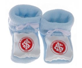 Chausson bébé Sport Club Internacional de couleur Bleu