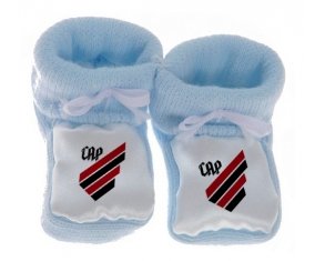 Chausson bébé Club Athletico Paranaense de couleur Bleu