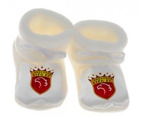 Chausson bébé Shanghai SIPG China de couleur Blanc
