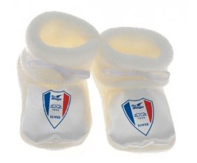 Chausson bébé Suwon Samsung Bluewings Football Club South Korea de couleur Blanc