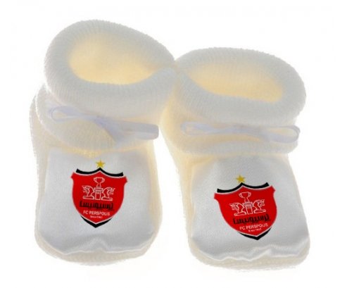 Chausson bébé Persépolis Téhéran Football Club Iran de couleur Blanc