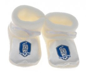 Chausson bébé South Korea national football team de couleur Blanc