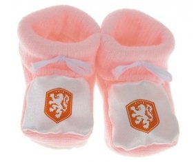 Chausson bébé Netherlands national football team de couleur Rose